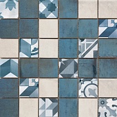  Montblanc Mosaico Rev. Blue 30*30 (1/9)
