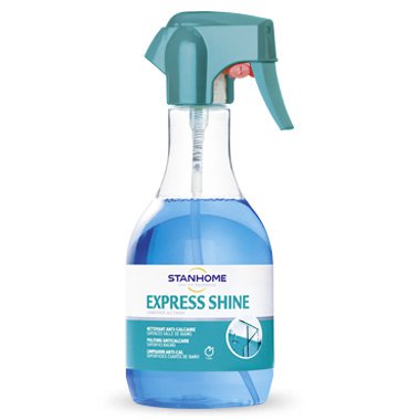 Чистящее средство для ванных комнат, удаляющее известковый налет Экспрес Шайн
