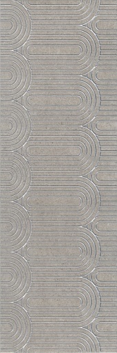 OP/B201/12137R Безана серый обрезной 25 x 75 керамический декор