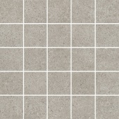 MM12137 Безана серый мозаичный 25 x 25 керамический декор
