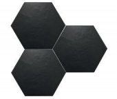 Equipe.Scale.Hexagon Porcelain Black