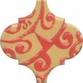 OS/A39/65000 Арабески Майолика орнамент 6.5*6.5 керам.декор