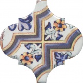 OP/A161/65000 Арабески Майолика орнамент 6.5*6.5 керам.декор