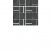 T021/DD2039 Про Слейт антрацит мозаичный 30 x 30 керамический декор (гранит)