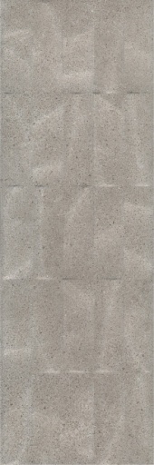 12152R Безана серый структура обрезной 25 x 75 керамическая плитка