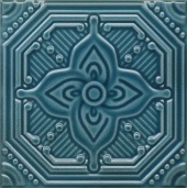 SSA002 Салинас синий 15*15 керам.декор