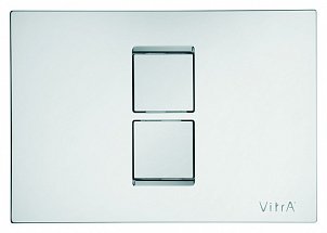 Клавиша смыва VITRA для инсталляции, глянцевый хром, 748-0180