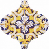 OP/A159/65000 Арабески Майолика орнамент 6.5*6.5 керам.декор
