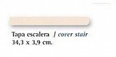   Pulido Tapa Escalera Blanco Perla 3,9*34,3 (1/52)