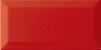 Rojo Brillo Bisel   10x20